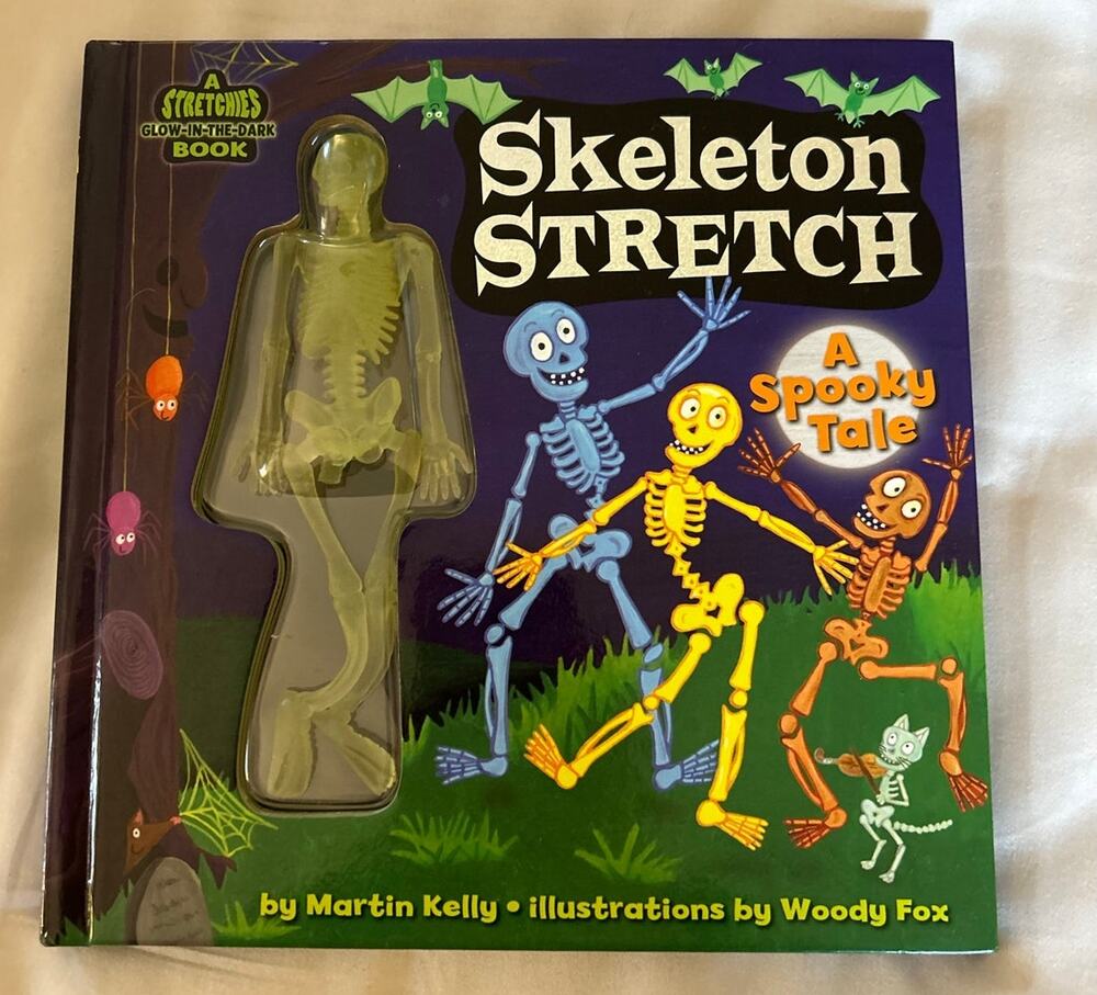 Skeleton Stretch a spooky tail